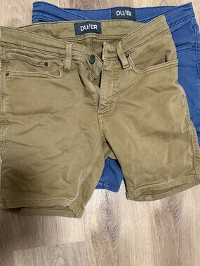 DU/ER slim shorts - 2 pairs